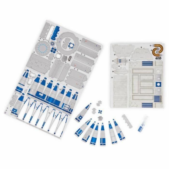 Juego de Construcción Star Wars R2-D2 201 Piezas 19 x 18,6 x 28 cm Blanco Multicolor 1 Juego de Construcción Star Wars R2-D2 201 Piezas 19 x 18,6 x 28 cm Blanco Multicolor 1