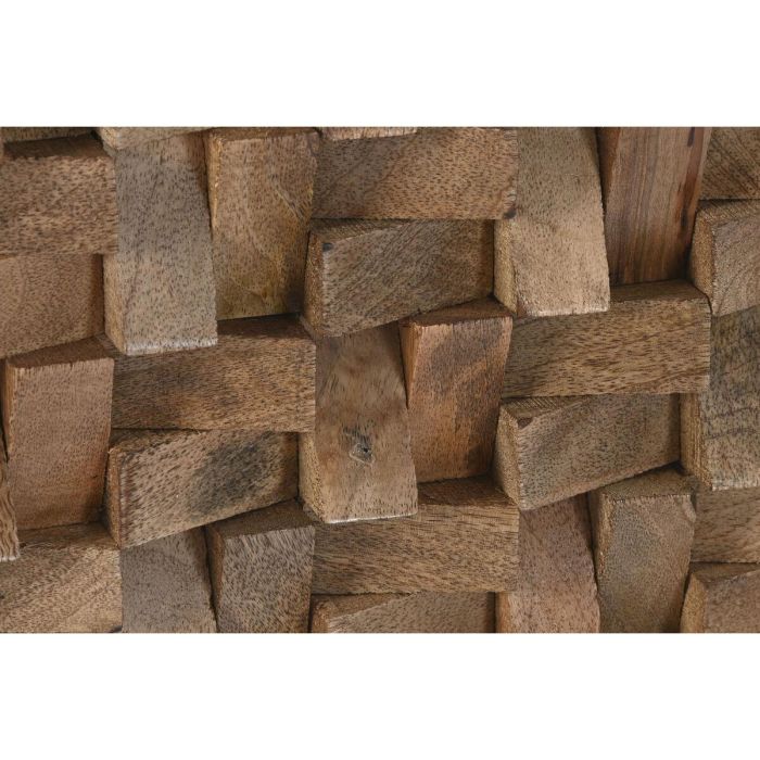 DKD Home Decor Decoración de Pared Moderna Escultórica de Troncos en Madera de Mango Color Natural de 90x90x4.5 cm 3 DKD Home Decor Decoración de Pared Moderna Escultórica de Troncos en Madera de Mango Color Natural de 90x90x4.5 cm 3