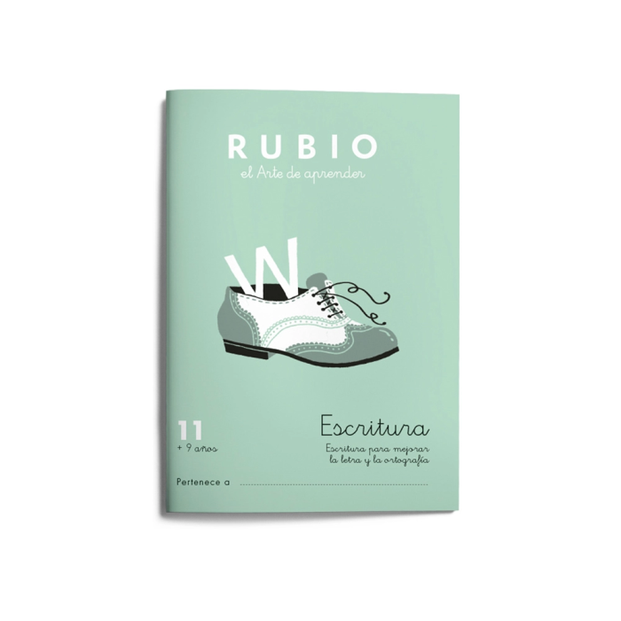 Rubio Cuaderno Caligrafía Nº 11 - Desarrollo Destrezas Motrices Lenguaje Escrito 1
