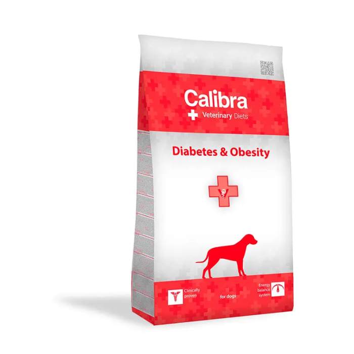 Calibra Vet Diet Dog Diabetes Obesity 2 kg