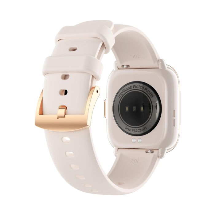 Myphone Reloj Smartwatch Pastel Gold Cream con Pantalla AMOLED 1,75', Resistencia IP67, Monitor de Salud y Notificaciones 2