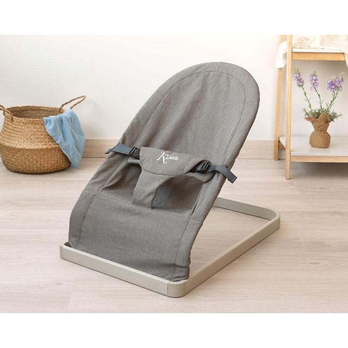 KioKids Hamaquita para Bebé Práctica y Segura, Ligera, Desenfundable y Lavable, Recién Nacidos +0 Meses, Gris Oscuro 0 KioKids Hamaquita para Bebé Práctica y Segura, Ligera, Desenfundable y Lavable, Recién Nacidos +0 Meses, Gris Oscuro 0