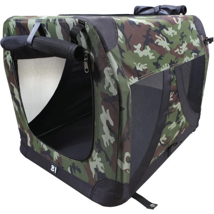 M Pets MPE6953182740872 Caja de transporte Comfort Crate L Plegable con Rejillas de Ventilación y Estructura Metálica - Camuflaje M Pets MPE6953182740872 Caja de transporte Comfort Crate L Plegable con Rejillas de Ventilación y Estructura Metálica - Camuflaje
