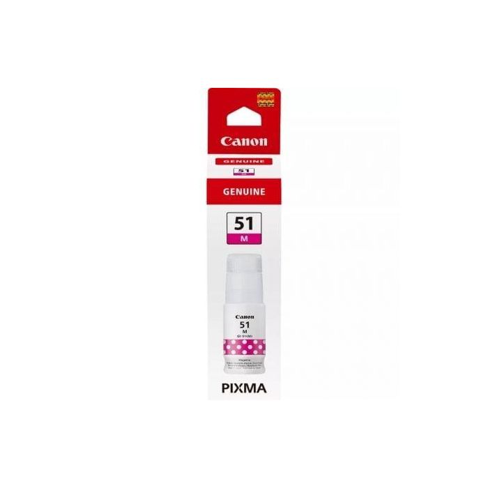 Cartucho Tinta Canon Magenta Gi - 51M 70 mL Cartucho Tinta Canon Magenta Gi - 51M 70 mL
