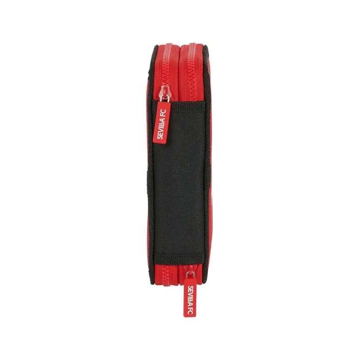 Plumier Doble Sevilla Fútbol Club Negro Rojo 12.5 x 19.5 x 4 cm (28 piezas) 2 Plumier Doble Sevilla Fútbol Club Negro Rojo 12.5 x 19.5 x 4 cm (28 piezas) 2