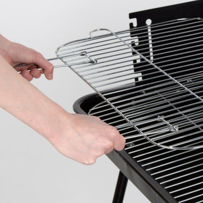 Barbacoa Portátil Aktive Acero Inoxidable Acero 55 x 82 x 43 cm 4 Barbacoa Portátil Aktive Acero Inoxidable Acero 55 x 82 x 43 cm 4
