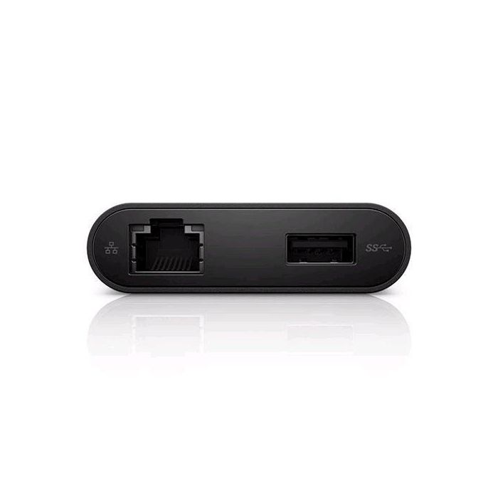 Dell EMEA Only, Adapter Connector DA200, Oxti Corporation, (USB-C to HDMI/VGA/Ethernet/USB 3.0, Replacing old P/N 6N8T2)
