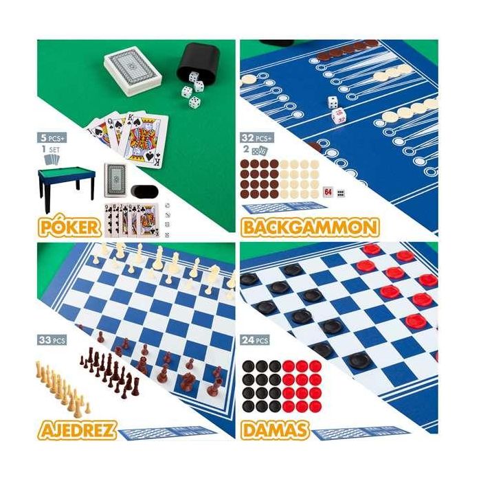 Mesa multijuegos 12 en 1 - 107x61 cm 7 Mesa multijuegos 12 en 1 - 107x61 cm 7