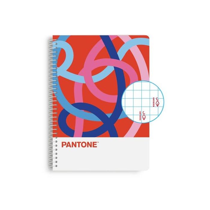 Bloc Escolofi Pantone Moods A4 80H Cuadric.4X4 90G Brainstorming (Set de 5)