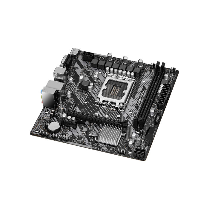 ASRock H610M-HDV/M.2 R2.0 Placa Base Intel H610 LGA 1700 micro ATX para PC 2