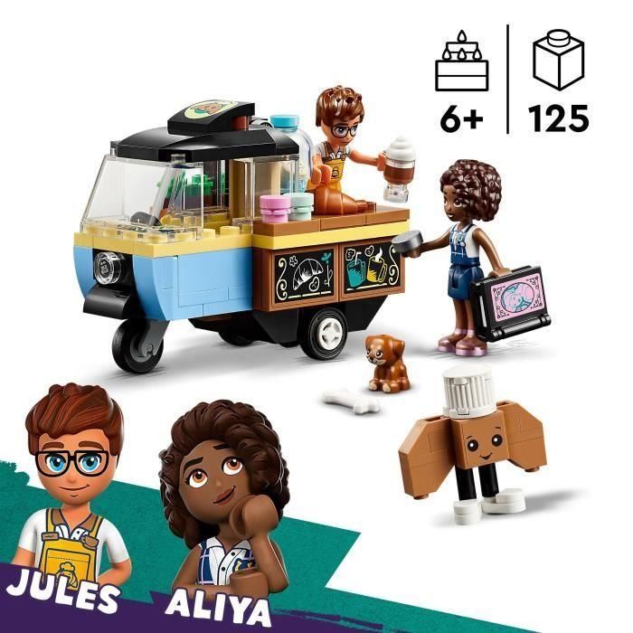 LEGO 42606 Friends Pastelería Móvil | Set de Construcción con 2 Minipersonajes, Perro y Accesorios de Repostería 1 LEGO 42606 Friends Pastelería Móvil | Set de Construcción con 2 Minipersonajes, Perro y Accesorios de Repostería 1