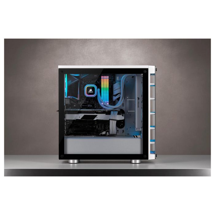 Corsair Midi Crystal 465X Smart Case Vidrio Templado Blanco CC-9011189-WW 1 Corsair Midi Crystal 465X Smart Case Vidrio Templado Blanco CC-9011189-WW 1
