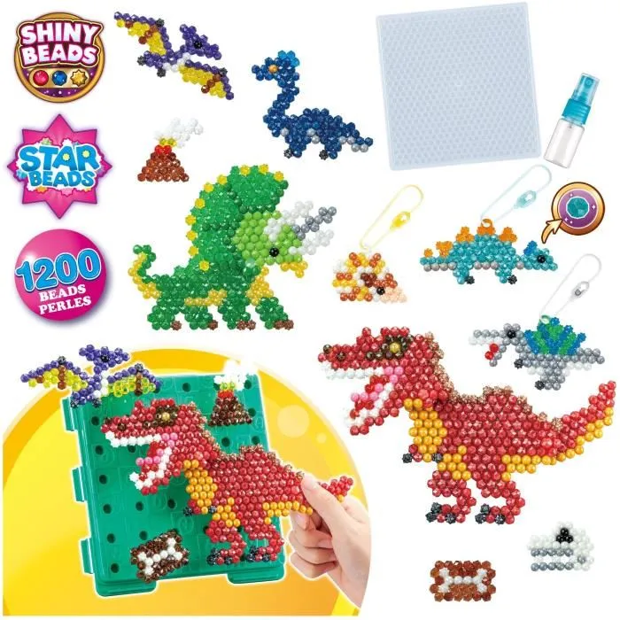 Aquabeads AQU5054131319949 La tierra de los dinosaurios - Perlas que se adhieren con agua 1 Aquabeads AQU5054131319949 La tierra de los dinosaurios - Perlas que se adhieren con agua 1