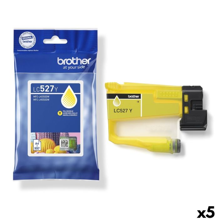 Cartucho de Tinta Original Brother Amarillo (5 Unidades) 14