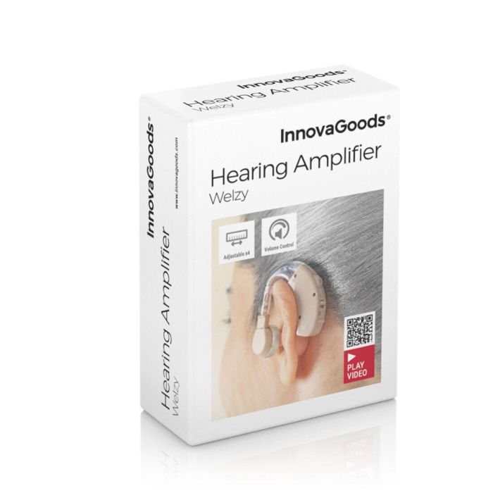 Amplificador de Sonido Retroauricular con Accesorios Welzy InnovaGoods 1 unidad 1 Amplificador de Sonido Retroauricular con Accesorios Welzy InnovaGoods 1 unidad 1