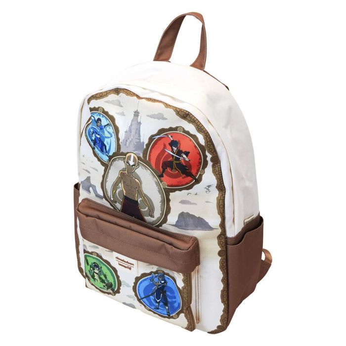 Mochila nylon Avatar The Last Airbender Loungefly 43cm 1 Mochila nylon Avatar The Last Airbender Loungefly 43cm 1