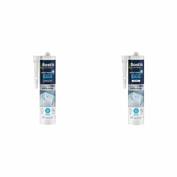 Bostik BOS3549212486419 Sellador de Baño Silicona Antimoho Transparente 280 ml 8 Bostik BOS3549212486419 Sellador de Baño Silicona Antimoho Transparente 280 ml 8
