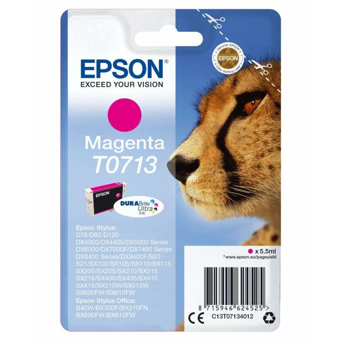 Cartucho de Tinta Original Epson D-78/92/120/DX-4000/5000/6000/7000F Magenta (10 Unidades) 1 Cartucho de Tinta Original Epson D-78/92/120/DX-4000/5000/6000/7000F Magenta (10 Unidades) 1