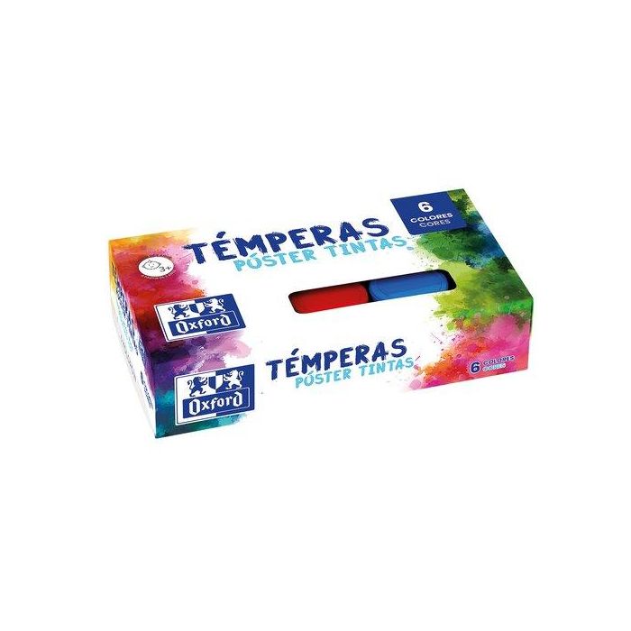 Tempera Oxford 20 Ml (Bote) Estuche De 6 Tempera Oxford 20 Ml (Bote) Estuche De 6