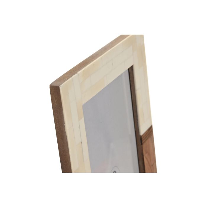 Marco Foto 13X18 Urban DKD Home Decor Blanco Natural 1.8 x 23 x 18 cm 1