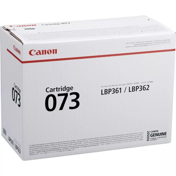 Canon 073 Tóner Negro, 27 000 páginas, original para i-SENSYS LBP361dw 1 Canon 073 Tóner Negro, 27 000 páginas, original para i-SENSYS LBP361dw 1