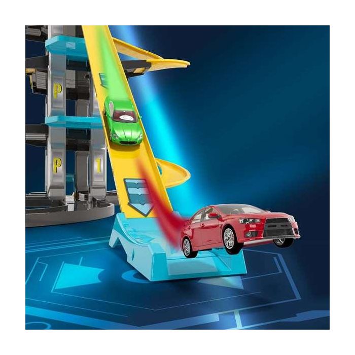 Molto Parking Future 6 plantas 152 cm, Pista de coches con helipuerto y elevador automático para niños 3+ años 5 Molto Parking Future 6 plantas 152 cm, Pista de coches con helipuerto y elevador automático para niños 3+ años 5
