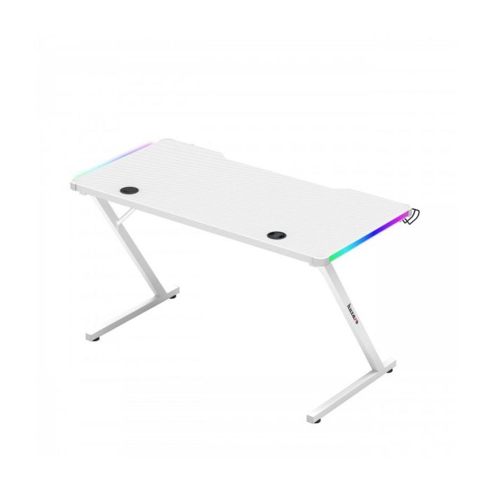 Mesa de Escritorio Gaming Huzaro HZ-Hero 2.5 White RGB Blanco 120 x 75 x 60 cm 12 Mesa de Escritorio Gaming Huzaro HZ-Hero 2.5 White RGB Blanco 120 x 75 x 60 cm 12