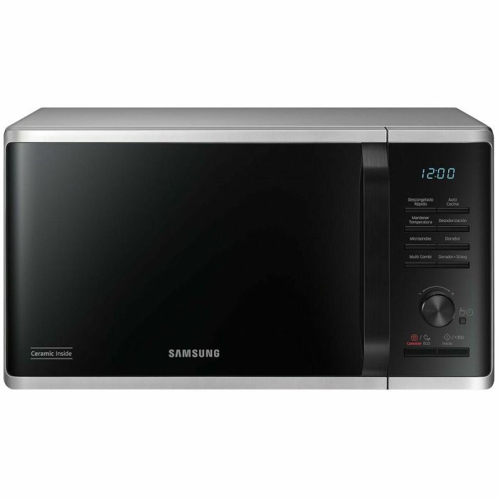 Microondas Samsung MG23K3515AS Negro 800 W 23 L 0 Microondas Samsung MG23K3515AS Negro 800 W 23 L 0
