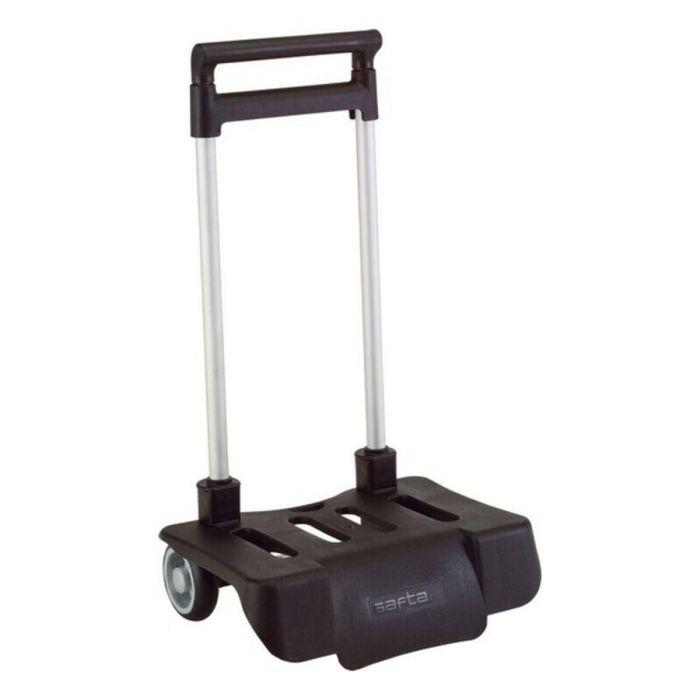 Safta Pant.Black C Carro Portamochilas Plegable Negro para 3 años