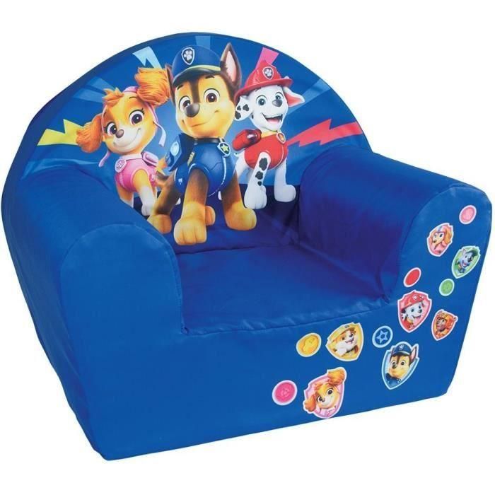 Fun House FUN3700057136666 Sillón infantil Patrulla Canina La Casa de la Diversión Fabricado en Francia 52x33x42 cm 2 Fun House FUN3700057136666 Sillón infantil Patrulla Canina La Casa de la Diversión Fabricado en Francia 52x33x42 cm 2
