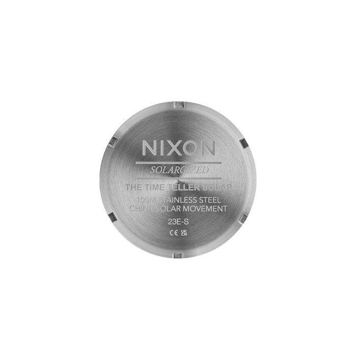 Reloj Hombre Nixon TIME TELLER SOLAR Plateado 1 Reloj Hombre Nixon TIME TELLER SOLAR Plateado 1