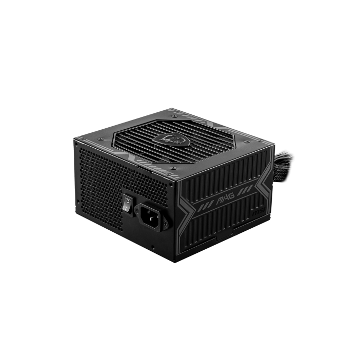MSI MAG A550BN Fuente de Alimentación ATX 550W PC, Certificación 80 PLUS Bronze, Cableado No Modular, Color Negro