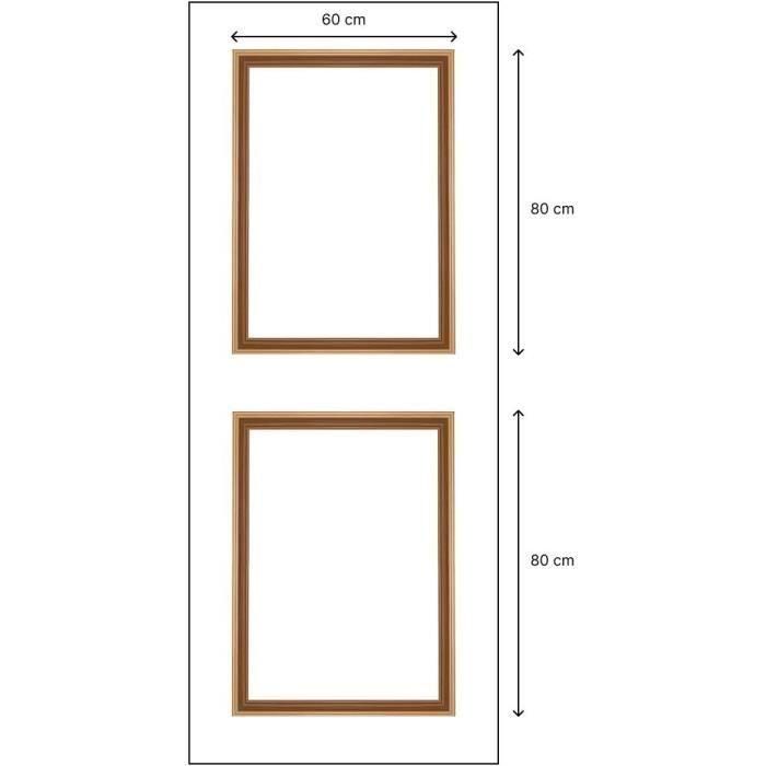 Kit de molduras para puertas - NORDLINGER PRO - FSC 100% - Apto para puertas de 83 cm 1