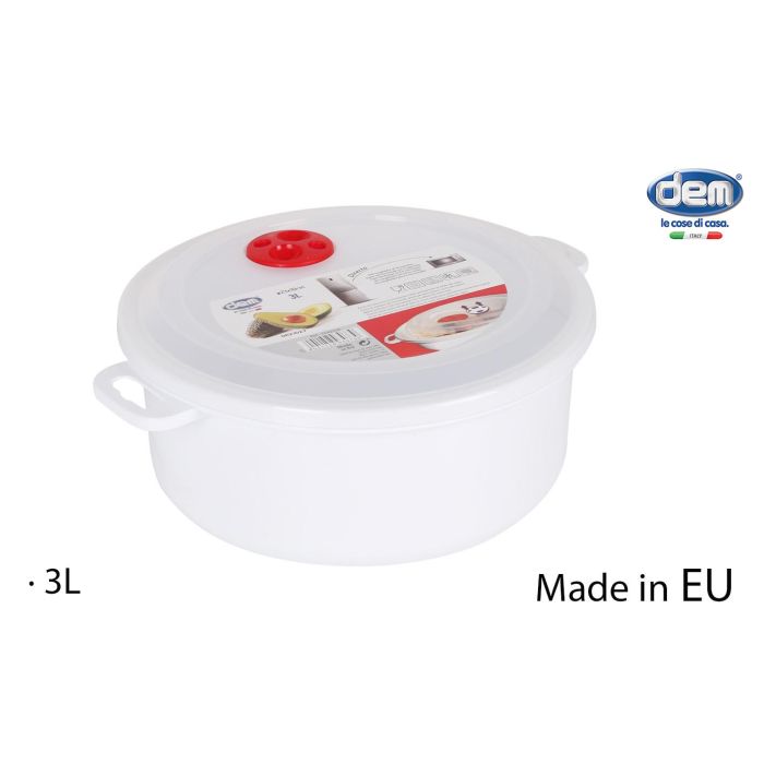 Fiambrera para microondas 3L - Dem (12 Unidades) Fiambrera para microondas 3L - Dem (12 Unidades)