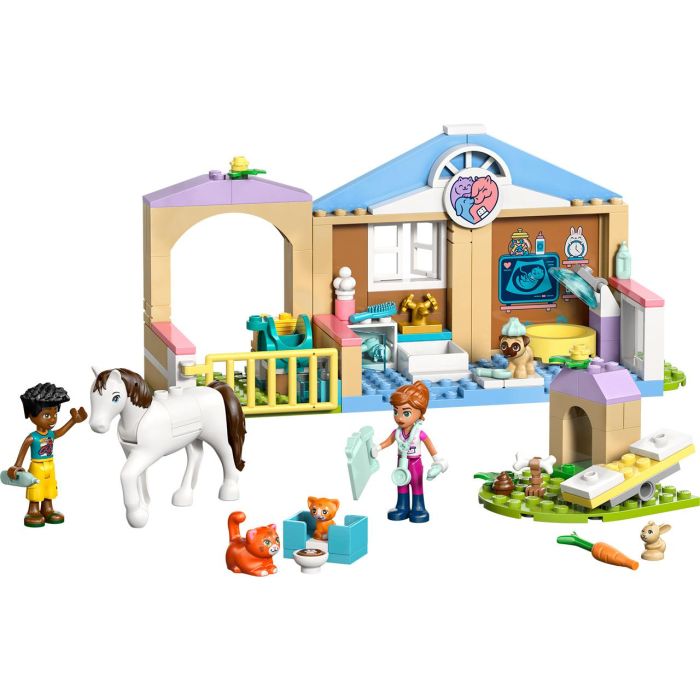 Lego Friends 42696 Clínica Veterinaria de Animales Set de Construcción con 141 Piezas y Figuras de Animales para Niños +4 Años 2