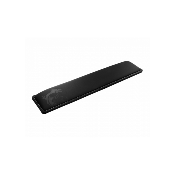 MSI Vigor-WR01 Descansa muñecas Ergonómico Espuma de memoria y Caucho Negro, Fácil de limpiar, 432x86x25mm 1