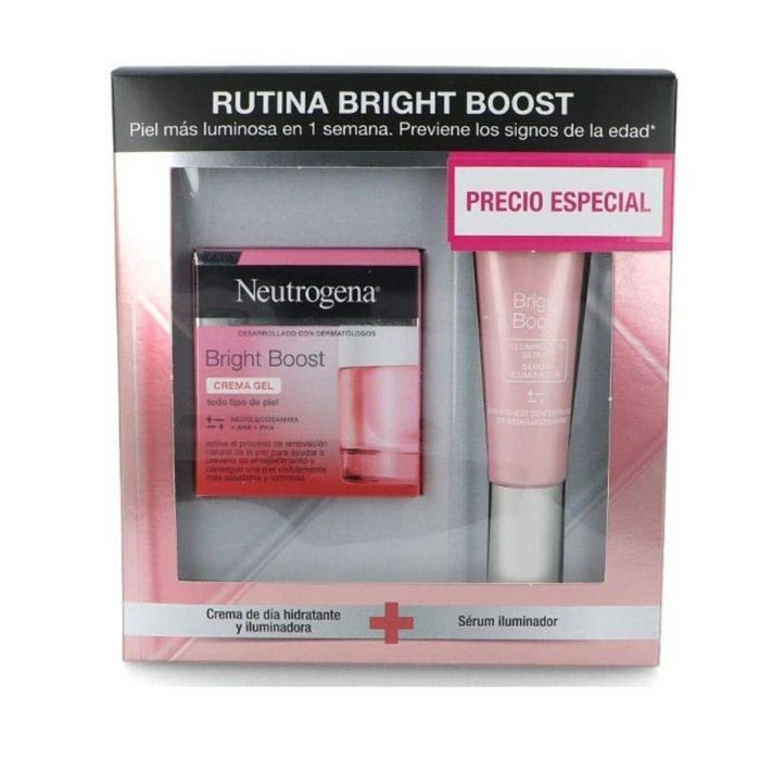 Neutrogena Bright Boost Rutina Crema Gel & Serum Lote