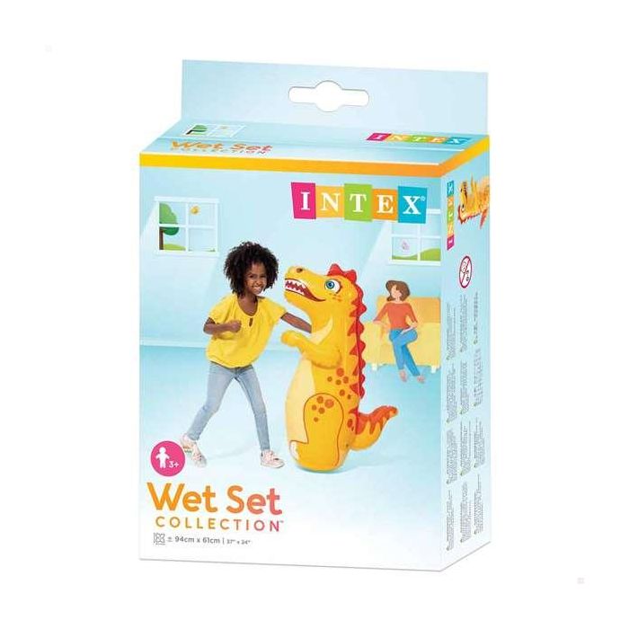 Figura hinchable tentetieso 98x44 cm. (delfín, tigre o dinosaurio) - modelos surtidos 3 Figura hinchable tentetieso 98x44 cm. (delfín, tigre o dinosaurio) - modelos surtidos 3