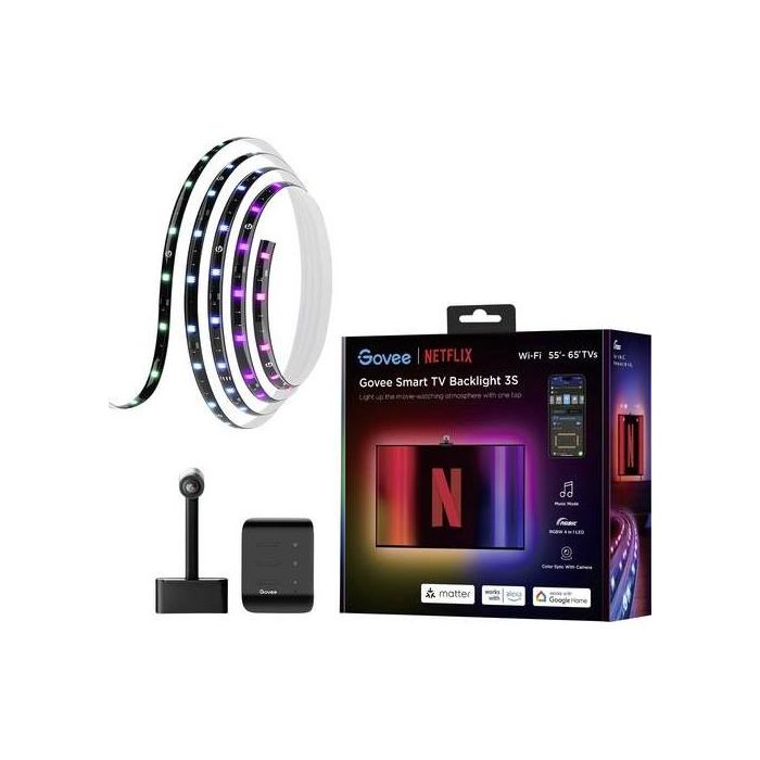 Govee Netflix Envisual TV Backlight para televisores de 55"-65"