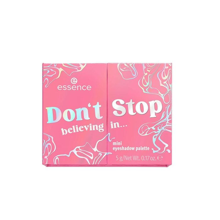 Essence DON'T STOP believing in… Minipaleta de Sombras de Ojos 6 Tonos Mate y Metálico 5g Vegana Cruelty Free 1 Essence DON'T STOP believing in… Minipaleta de Sombras de Ojos 6 Tonos Mate y Metálico 5g Vegana Cruelty Free 1