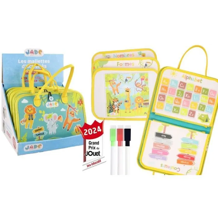 MGM Bolsa de Actividades Montessori JADE Juego Educativo Viajes Sensorial Juego Infantil Diseño Francés 5 MGM Bolsa de Actividades Montessori JADE Juego Educativo Viajes Sensorial Juego Infantil Diseño Francés 5