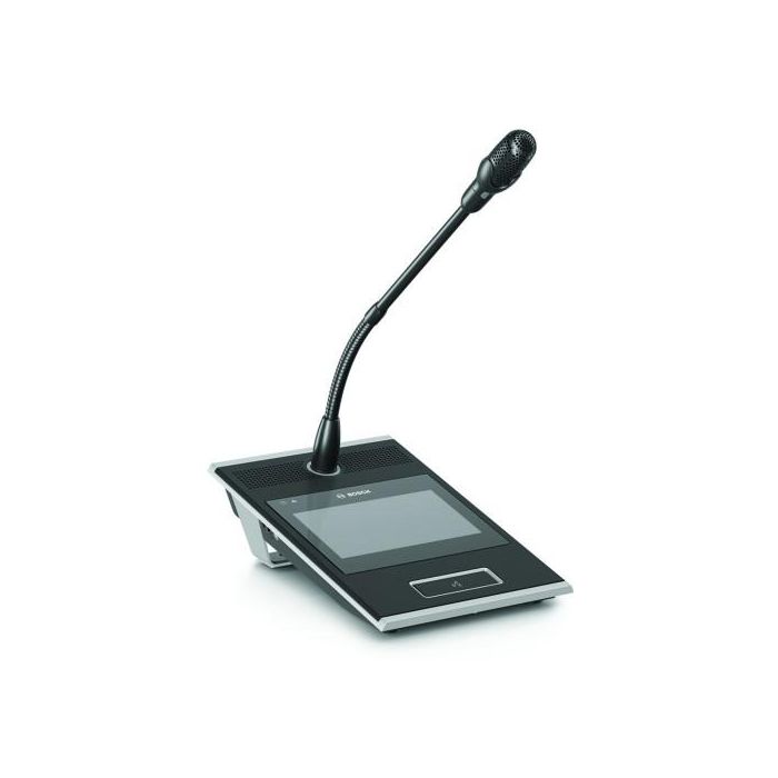 BOSCH PRA-CSLD Puesto de llamada táctil con micrófono de cuello de cisne, alimentado por PoE BOSCH PRA-CSLD Puesto de llamada táctil con micrófono de cuello de cisne, alimentado por PoE
