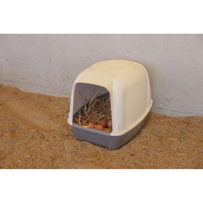 Caja nido para gallinas - KERBL - 52 x 39 x 39 cm 5