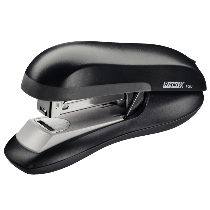 Rapid Grapadora F30 Sobremesa Plástico ABS Negro Capacidad 30 Hojas Grapas 24/6 26/6 1