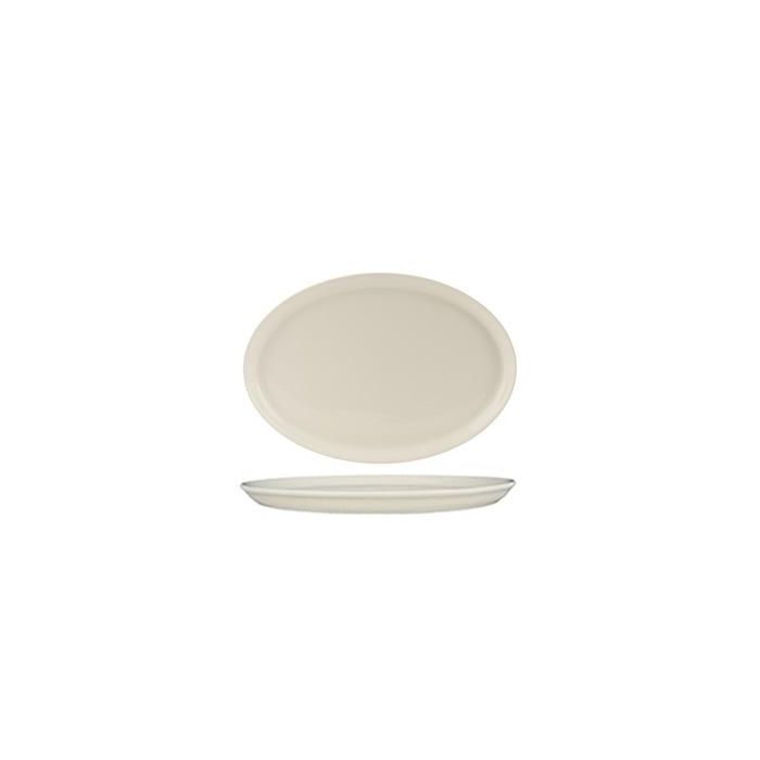 Valet Fuente Oval 33 cm - SUMMA, Vitro Porcelana, Color Marfil, Colección Valet Valet Fuente Oval 33 cm - SUMMA, Vitro Porcelana, Color Marfil, Colección Valet