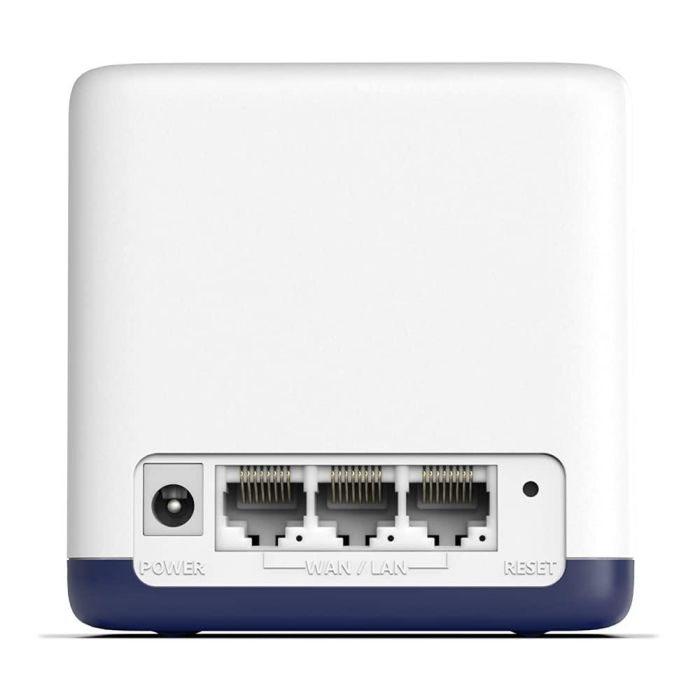 Mercusys Halo H50G(2-pack) Doble banda (2,4 GHz / 5 GHz) Wi-Fi 5 (802.11ac) Blanco 3 Interno 1 Mercusys Halo H50G(2-pack) Doble banda (2,4 GHz / 5 GHz) Wi-Fi 5 (802.11ac) Blanco 3 Interno 1