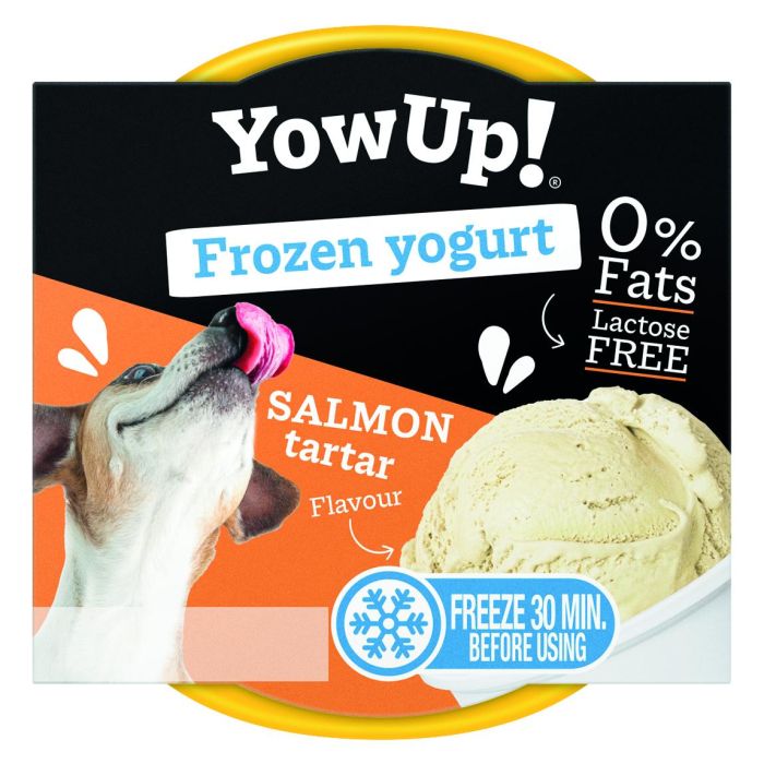 Yowup Helado de Yogur para Perros sabor Tartar Salmón 110 gr - Pack 12 Unidades 0 Yowup Helado de Yogur para Perros sabor Tartar Salmón 110 gr - Pack 12 Unidades 0