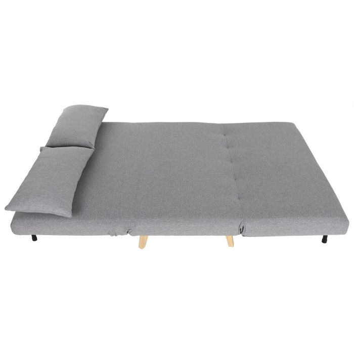 Sofa Cama Urban DKD Home Decor Gris Claro Natural 91 x 78 x 120 cm 1