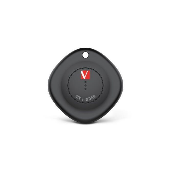Verbatim MYF-02 My Finder Localizador Rastreador Bluetooth compatible con Apple Find My App para iPhone, iPad y Mac, Pack 2 Negro/Blanco 7