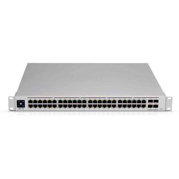 Ubiquiti 48x Gigabit Ethernet, 4x 10G SFP+, L2/L3, 1.3" Touch, 176Gbps, 60W Ubiquiti 48x Gigabit Ethernet, 4x 10G SFP+, L2/L3, 1.3" Touch, 176Gbps, 60W